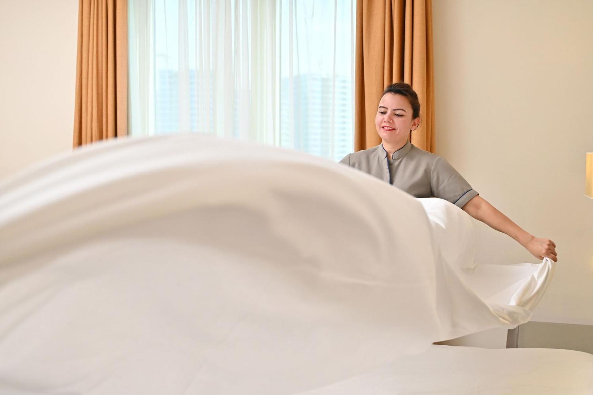 Marriott Executive Apartments Dubai Creek Bagian luar foto